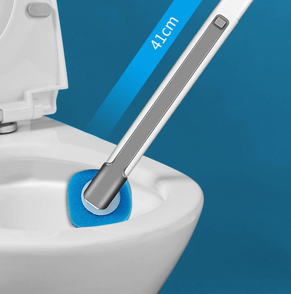 Disposable Toilet Brush with Cleaning Liquid