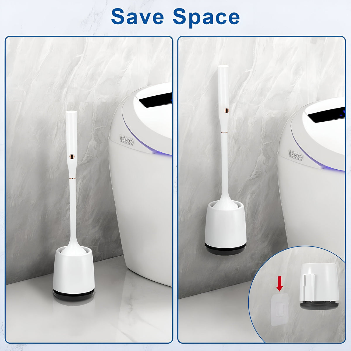 Electric Toilet Brush UV