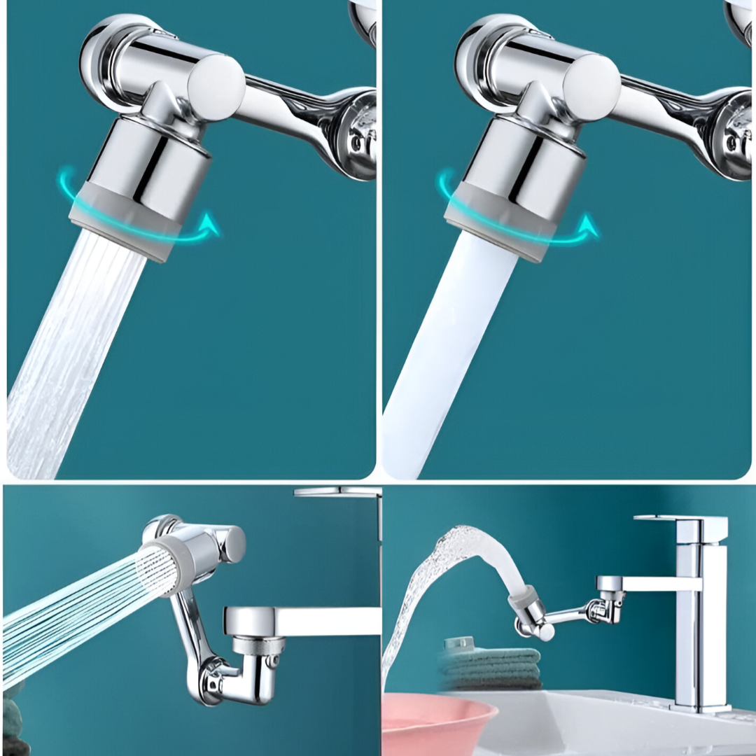 Universal Rotating Faucet Extender 1080°